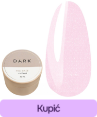 DARK PRO base 17 jasny róż z połyskiem 30 ml